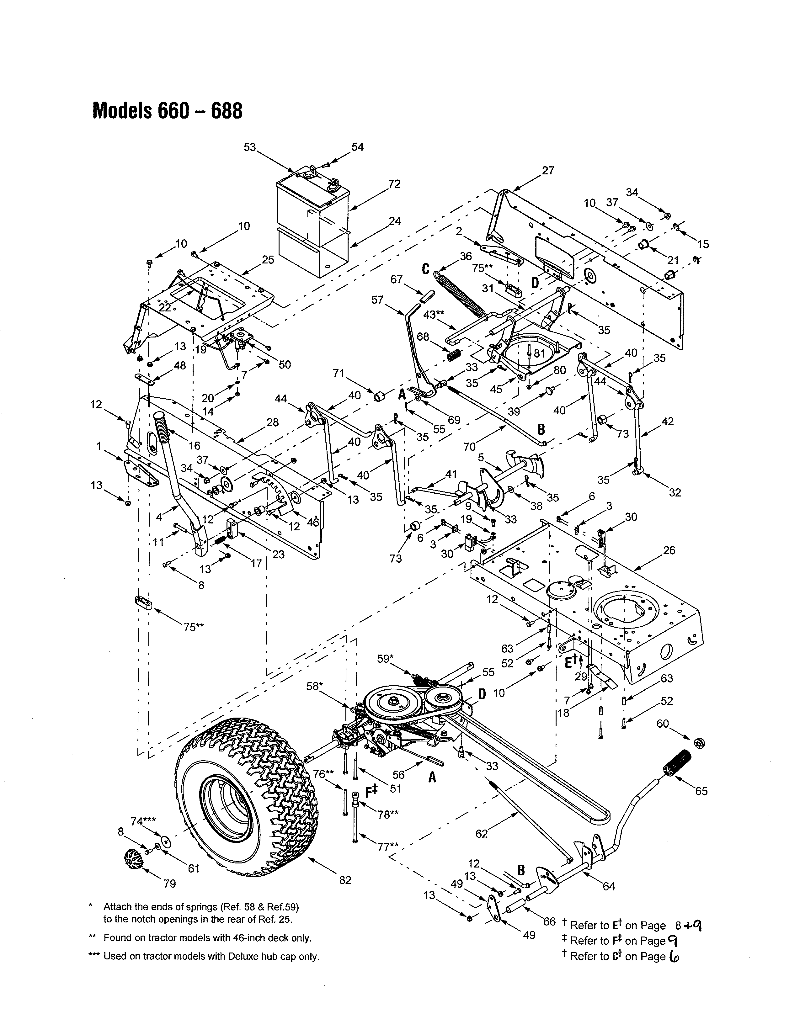 MTD 13AF685G700 drive diagram