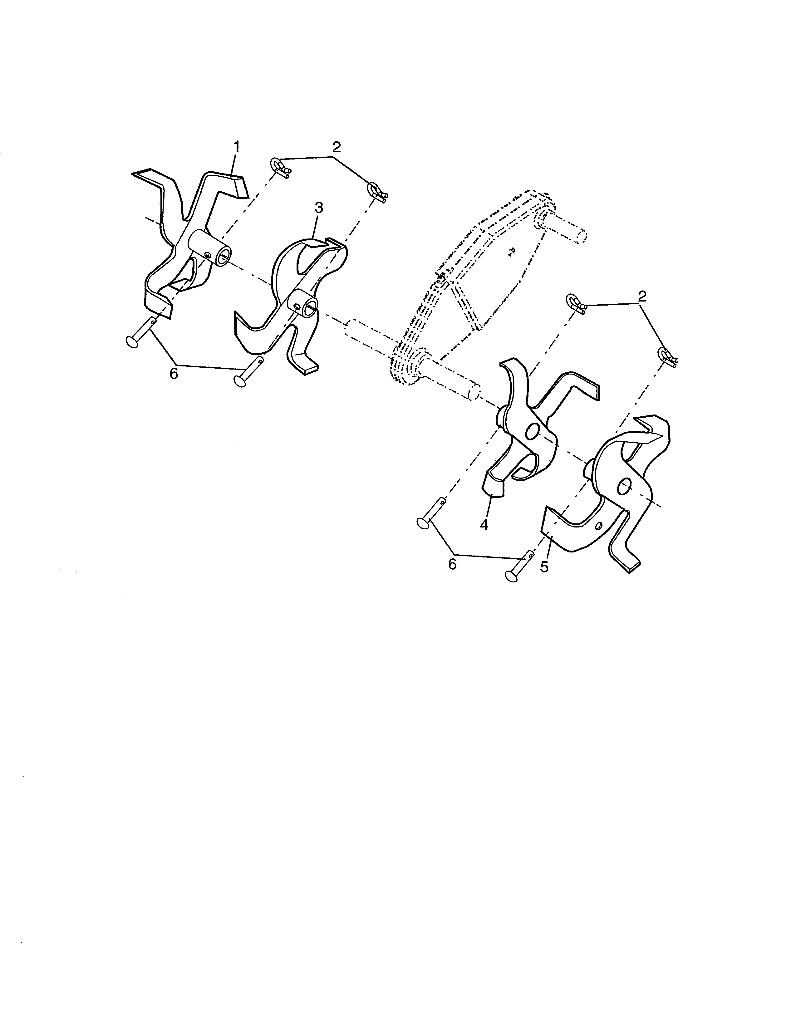 Craftsman 917297015 tine diagram