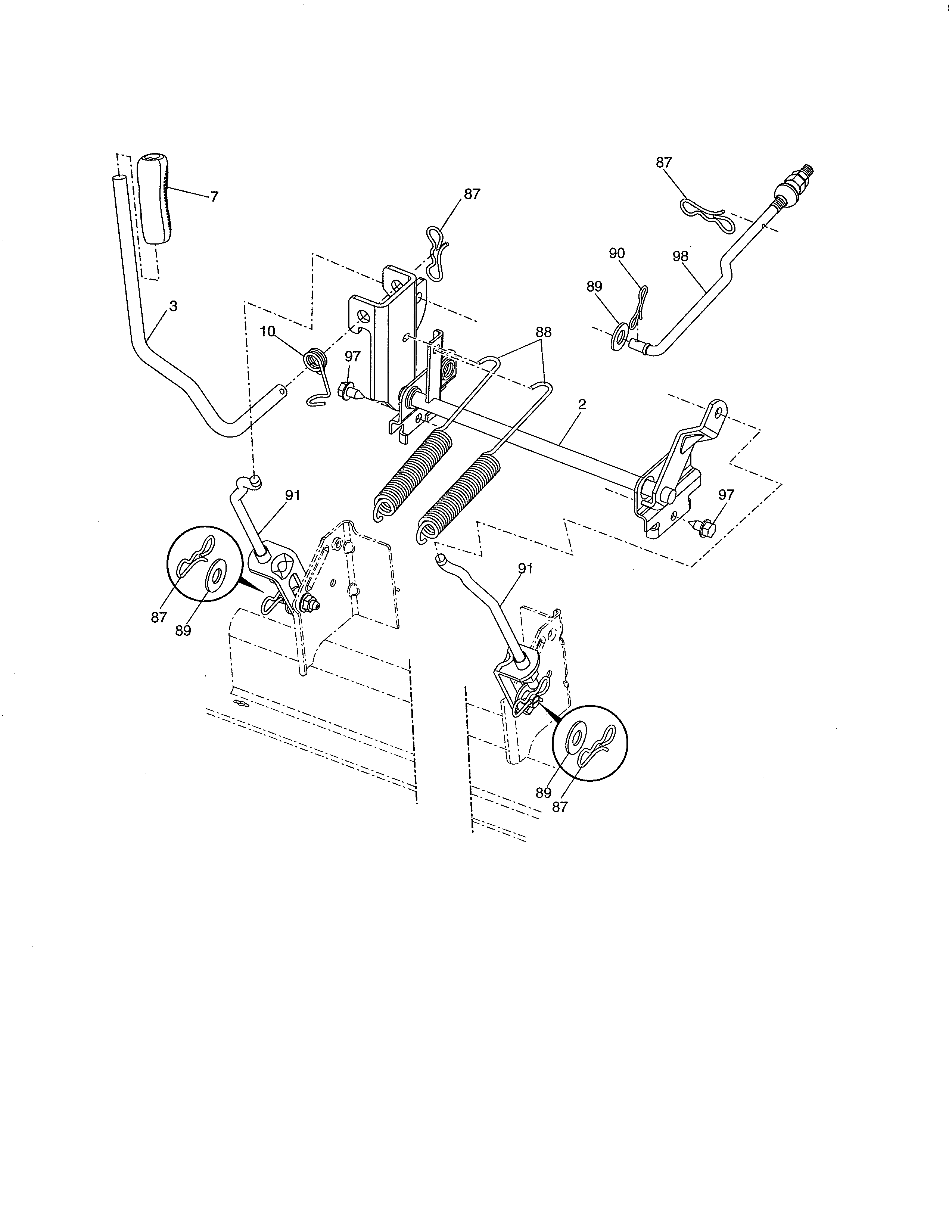 Craftsman 917250250 lift diagram