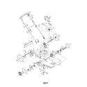 MTD 12A-529R004 lawn mower diagram