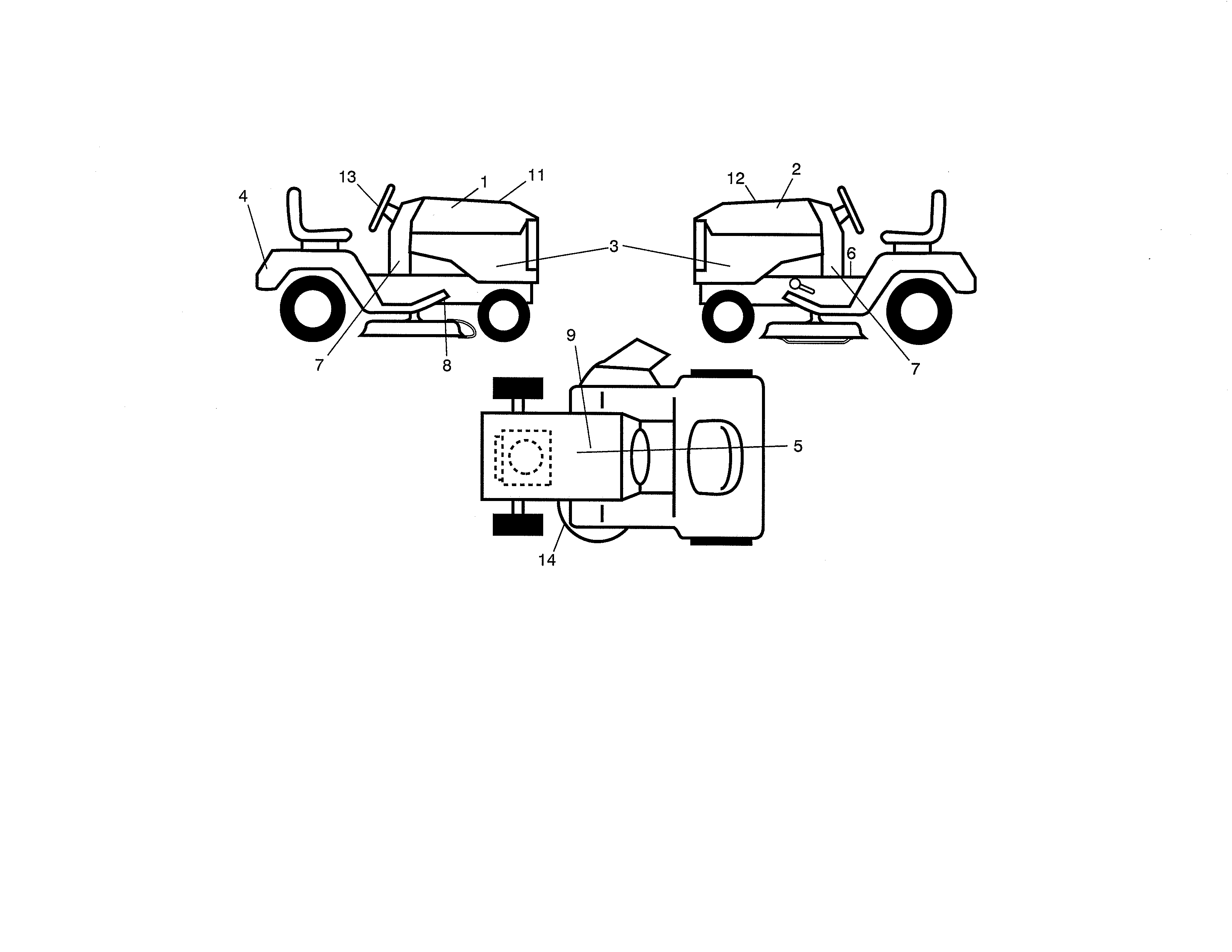 Craftsman 917288720 decals diagram