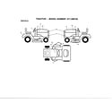 Craftsman 917288740 decals diagram