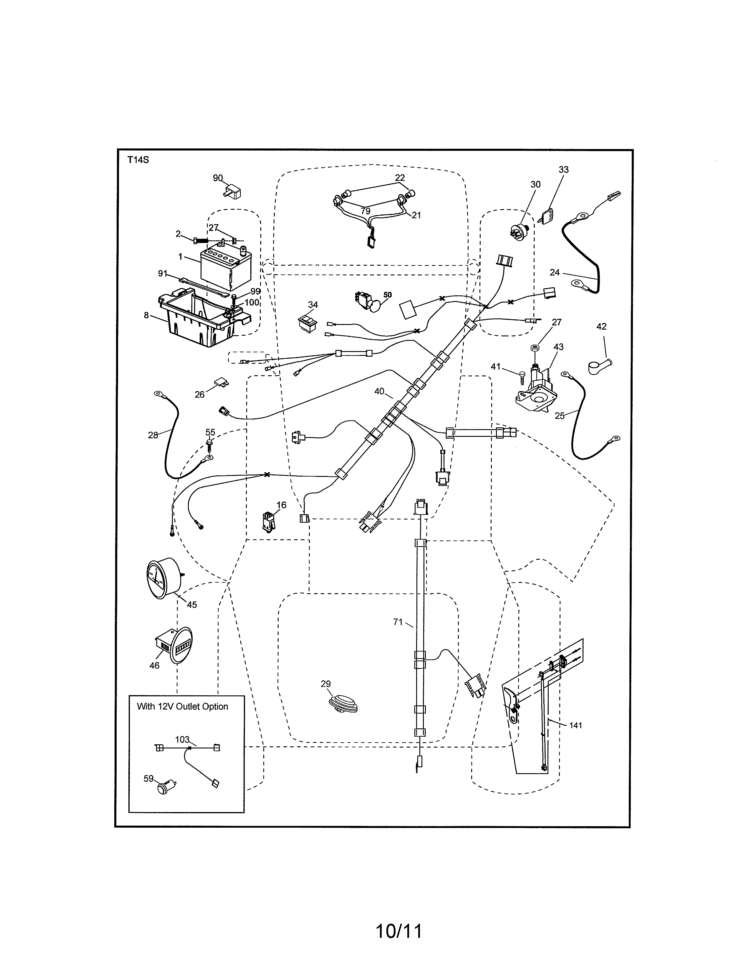 Craftsman 917289740 electrical diagram