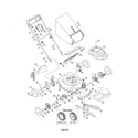 MTD 12A-44MZ255 lawn mower diagram