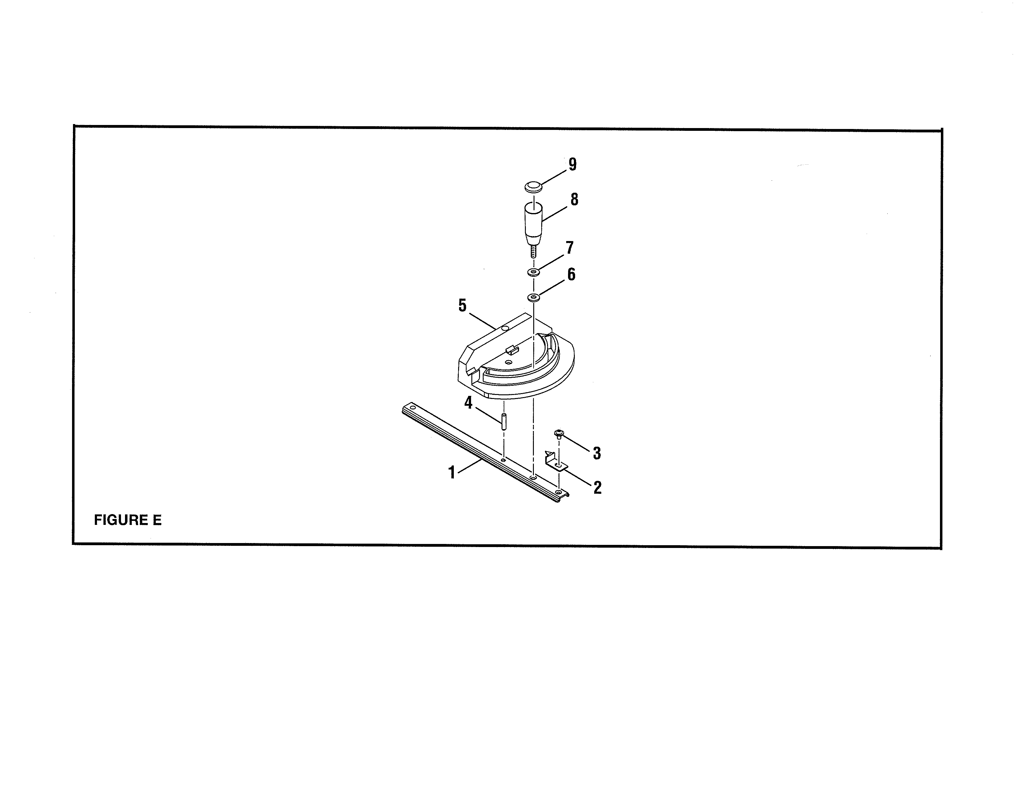 Craftsman 315284610 miter gauge diagram