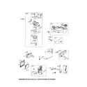 Craftsman 247370310 carburetor/fuel tank/muffler diagram