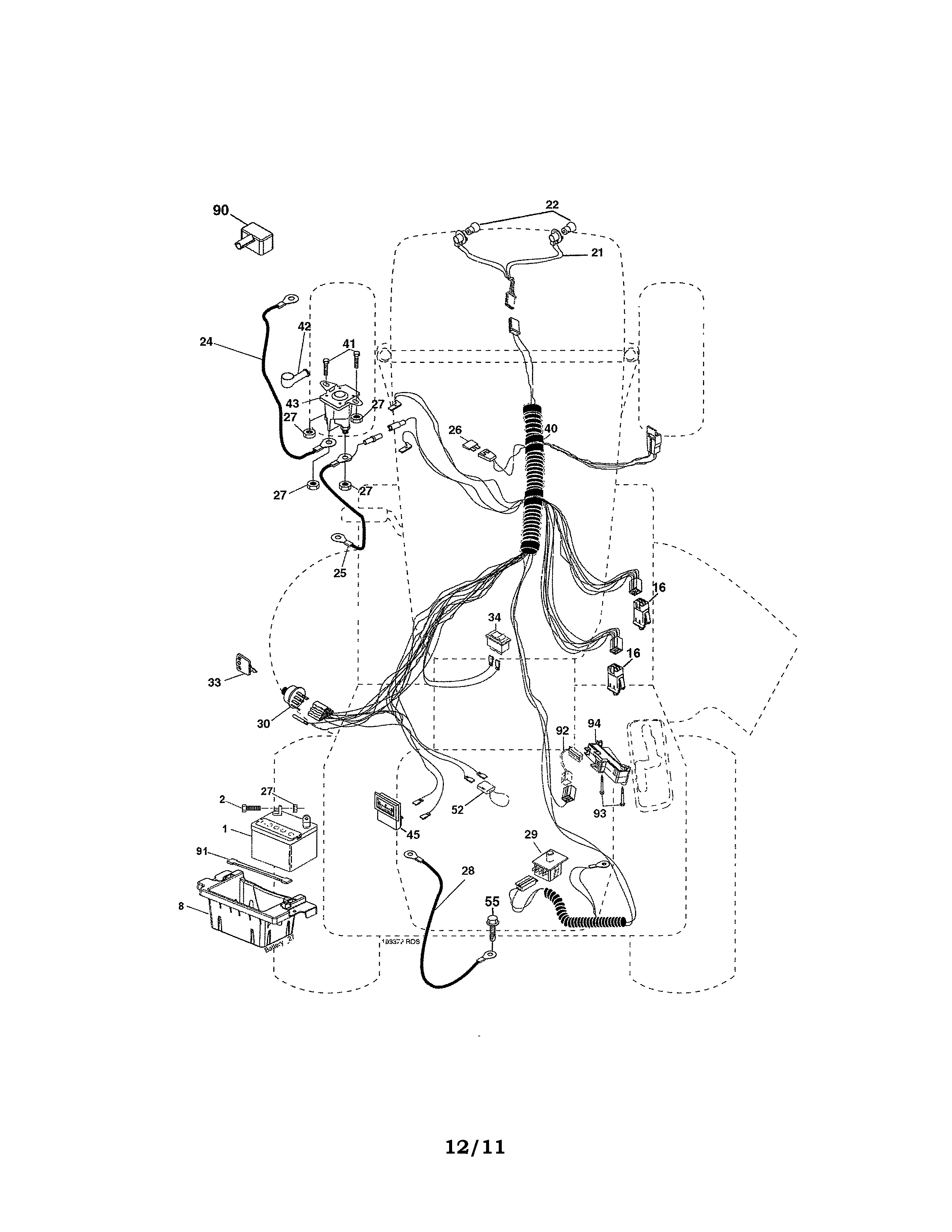 Craftsman 917274822 electrical diagram