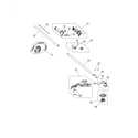 Craftsman 316711930 shield/shaft/handle diagram