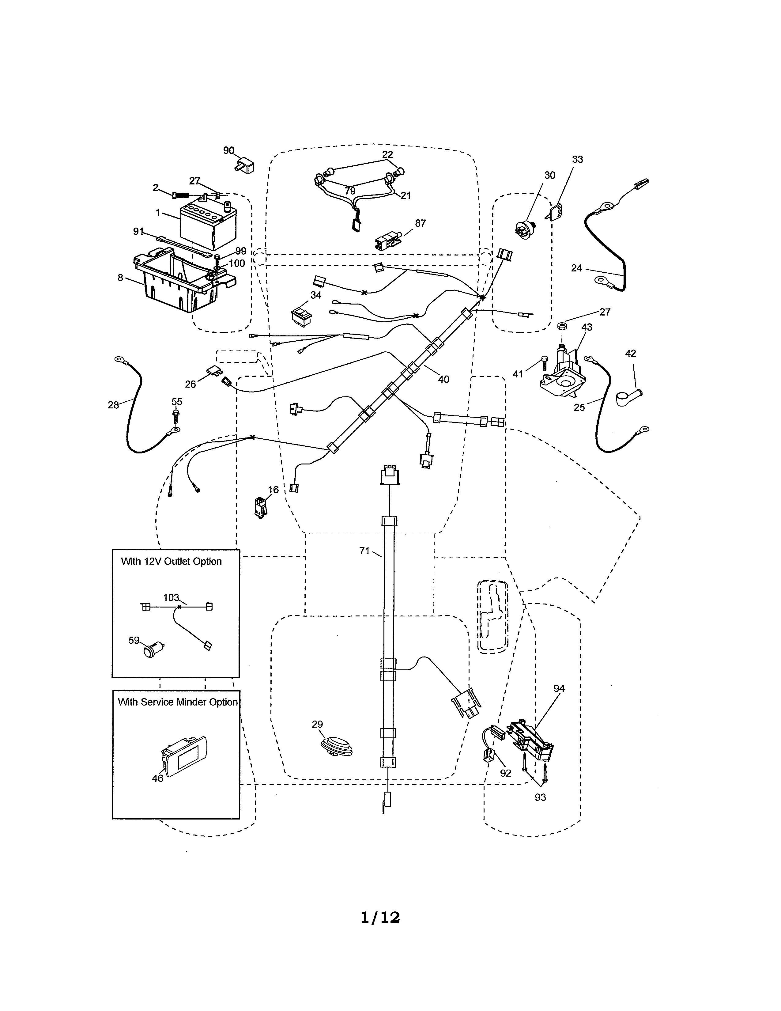 Craftsman 917250230 electrical diagram