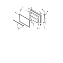 Kenmore 10678905890 freezer door diagram