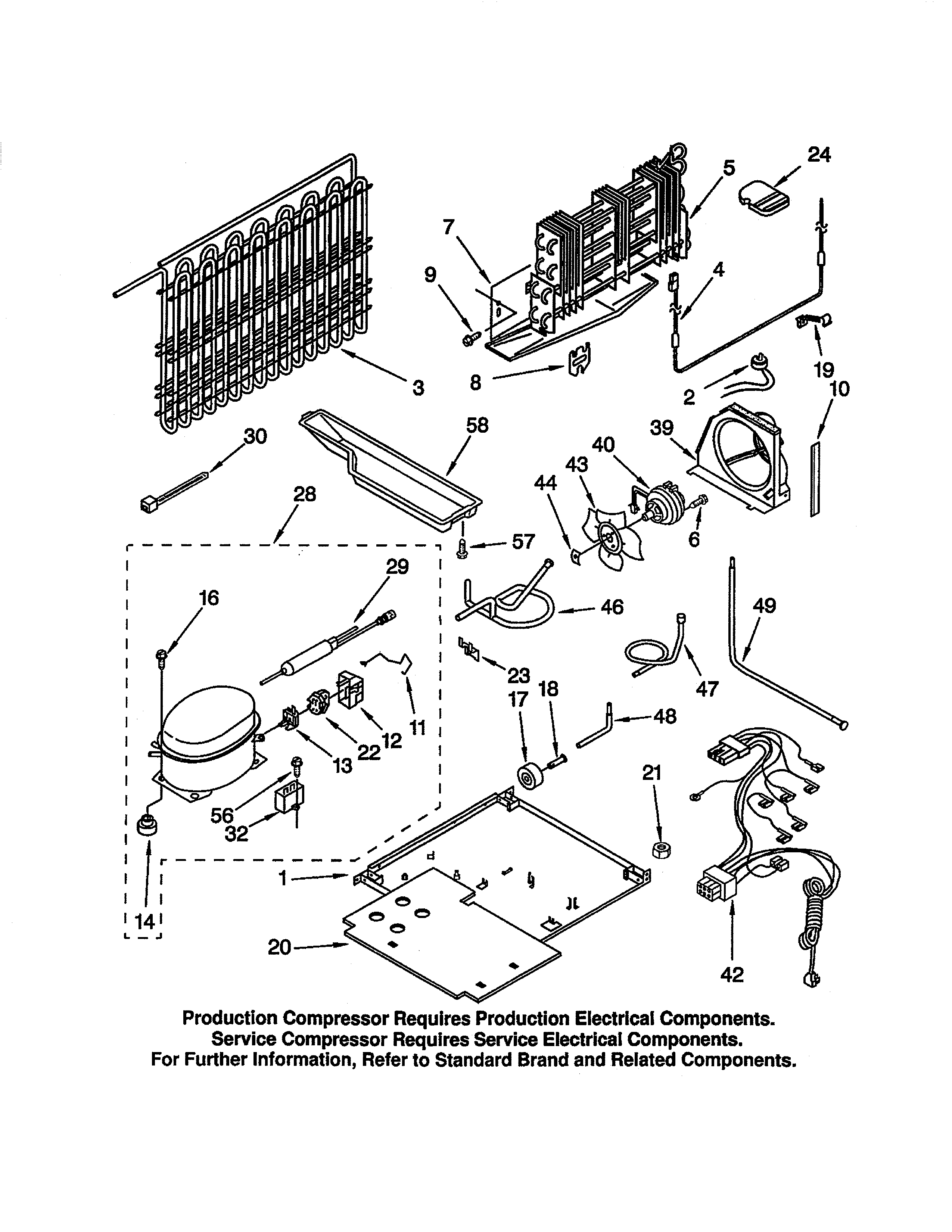 Kenmore 10678905890 unit diagram