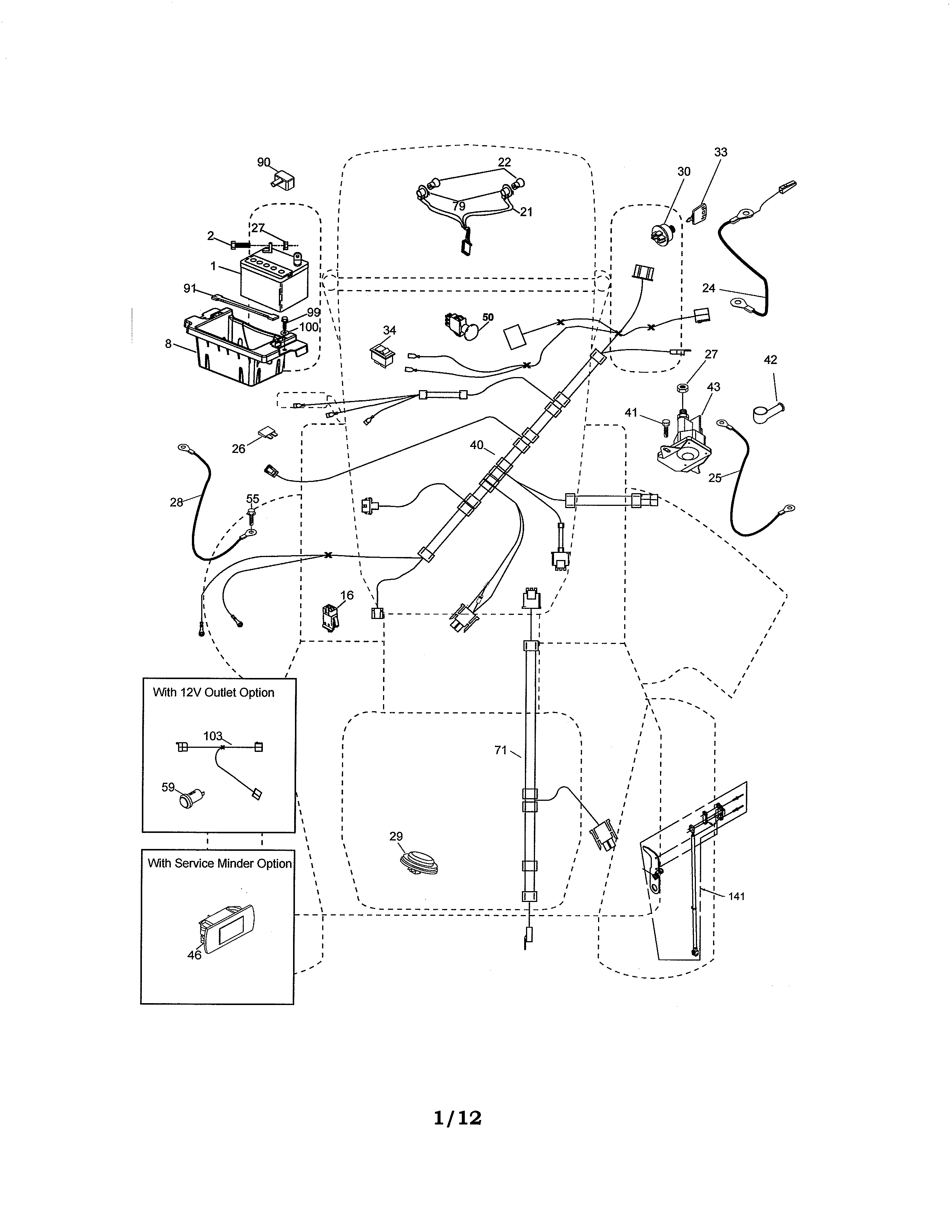 Craftsman 917254362 electrical diagram