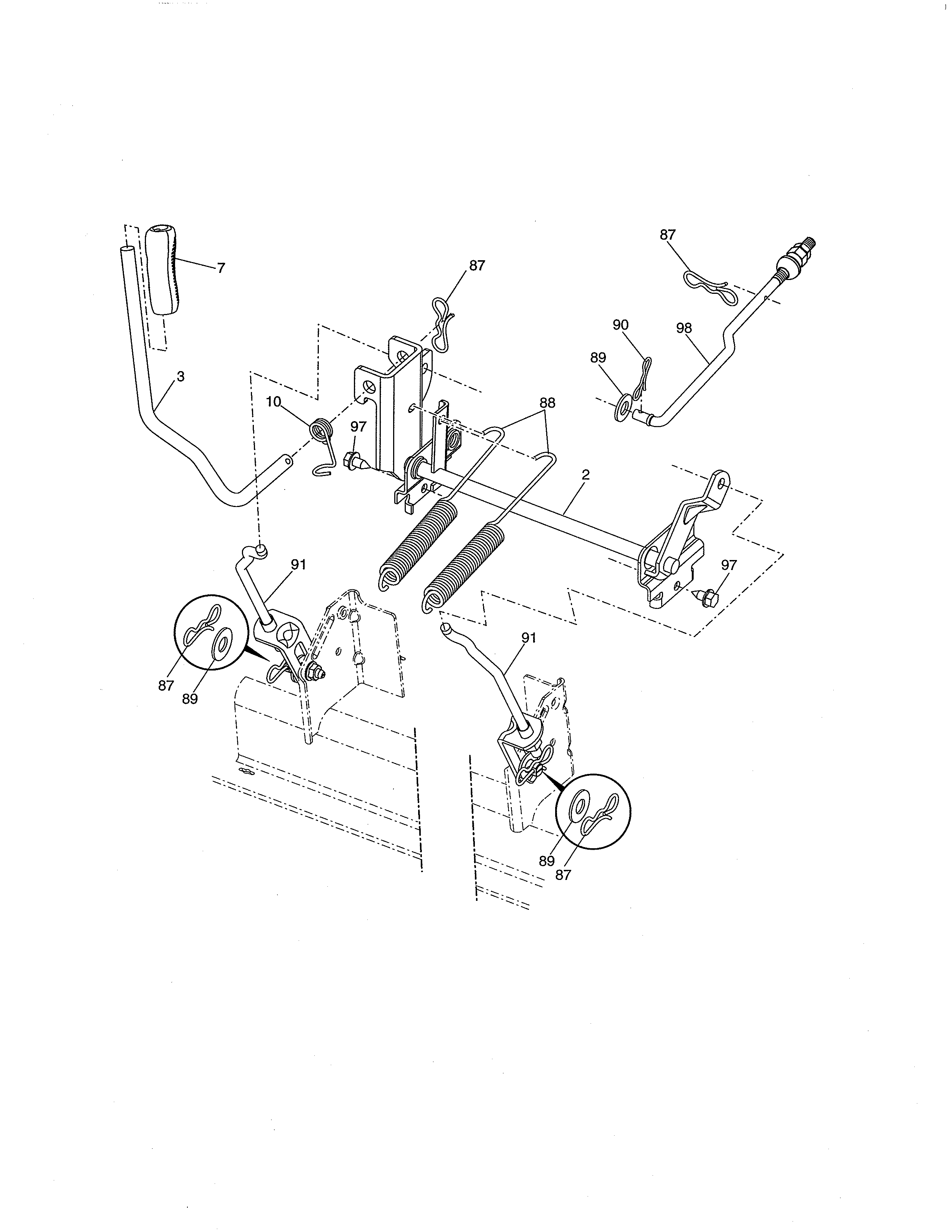 Craftsman 917254362 lift diagram