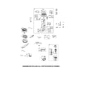 Briggs & Stratton 445877-1592-B1 carburetor/motor starter diagram