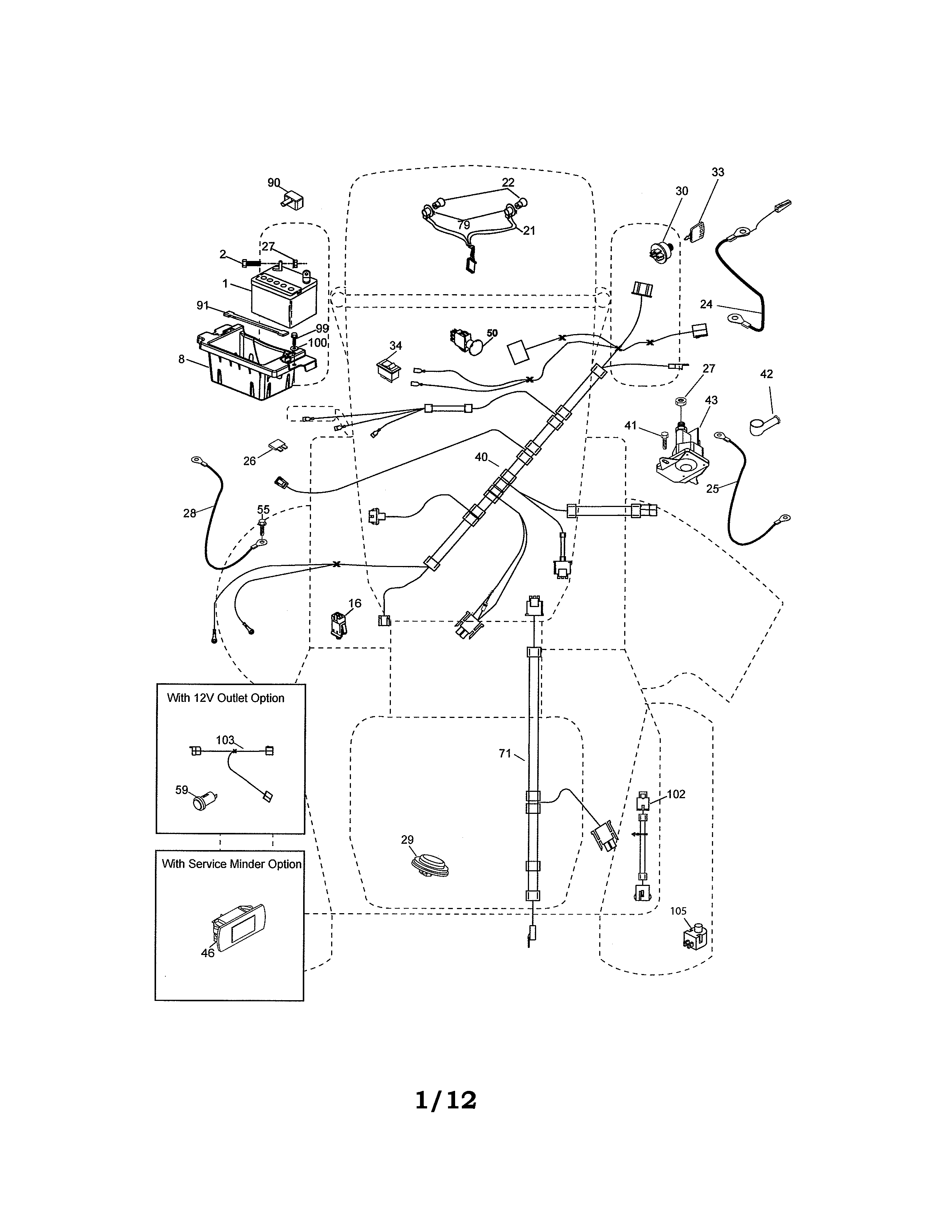 Craftsman 917280084 electrical diagram