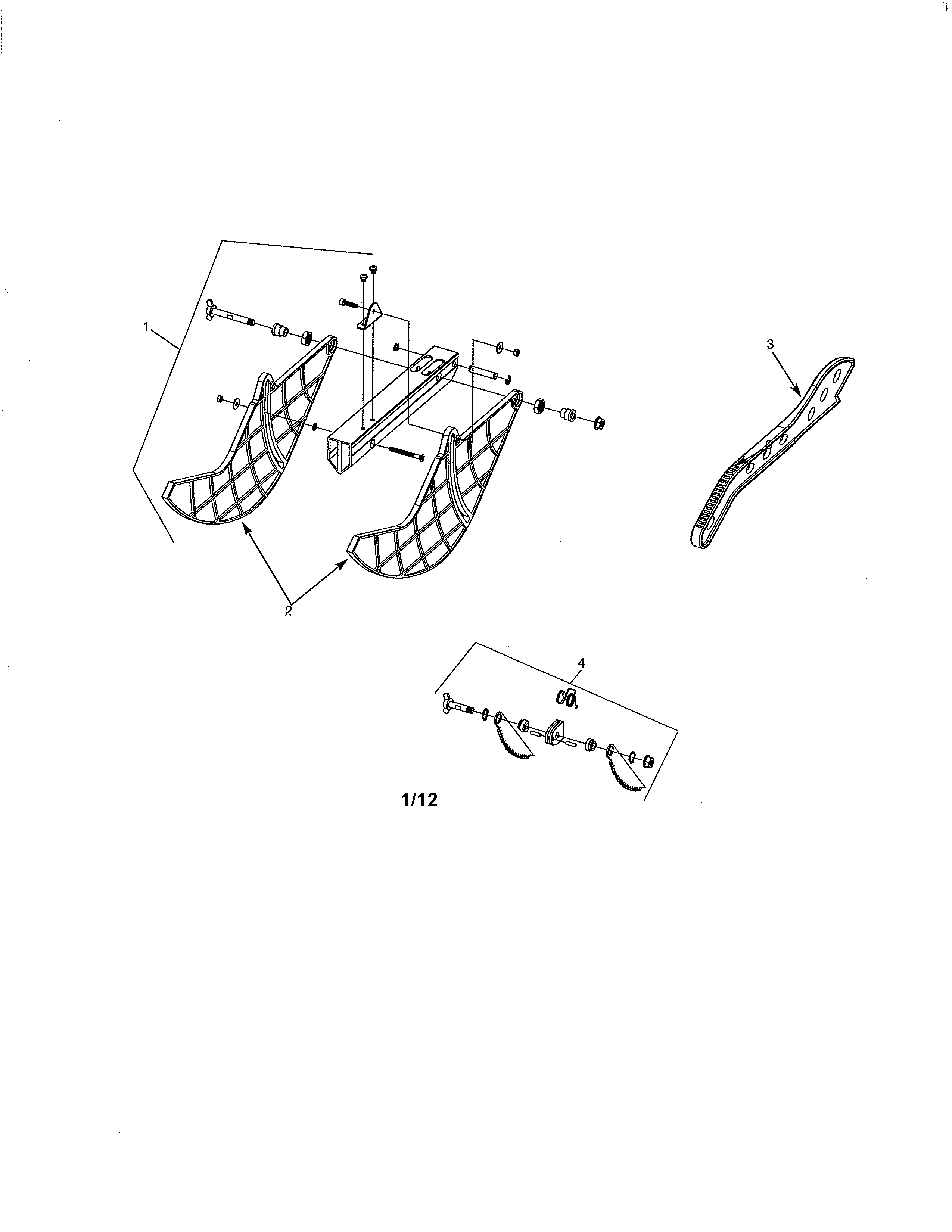 Craftsman 351228031 blade guard diagram