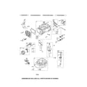 Craftsman 917370930 cylinder/crankshaft/sump diagram