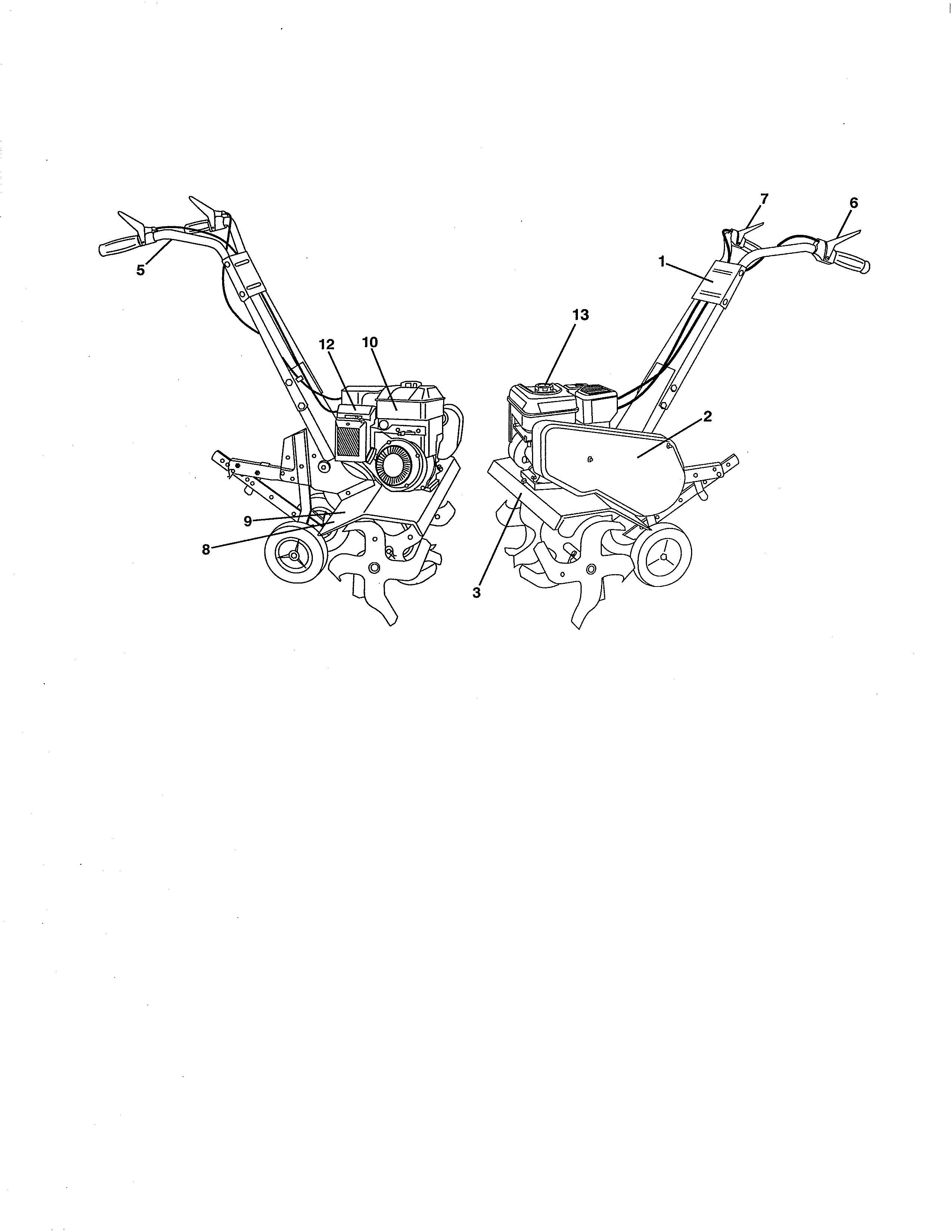 Craftsman 91725009 decals diagram