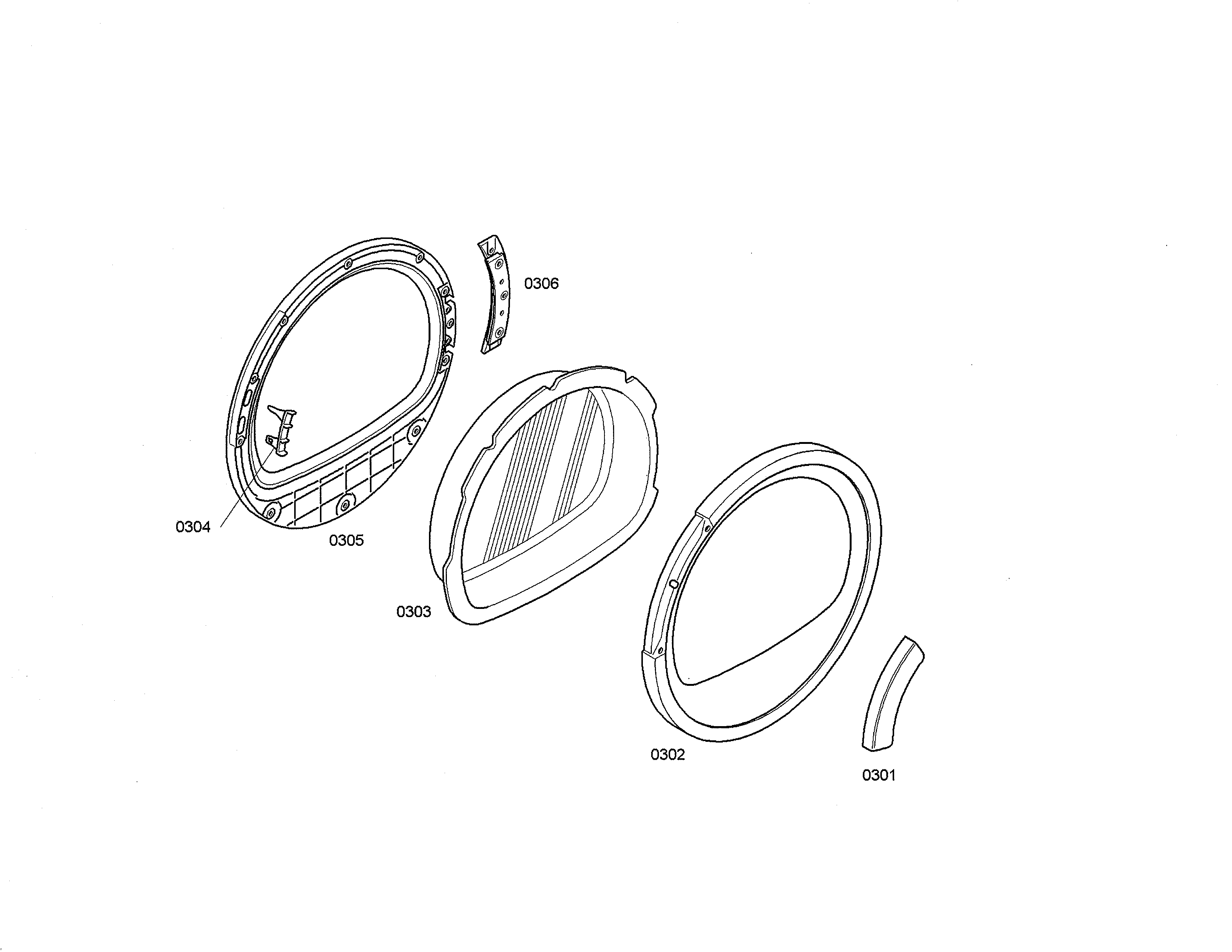 Bosch WTE86300US/02 door diagram
