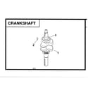 Kohler XT149-0311 crankshaft diagram