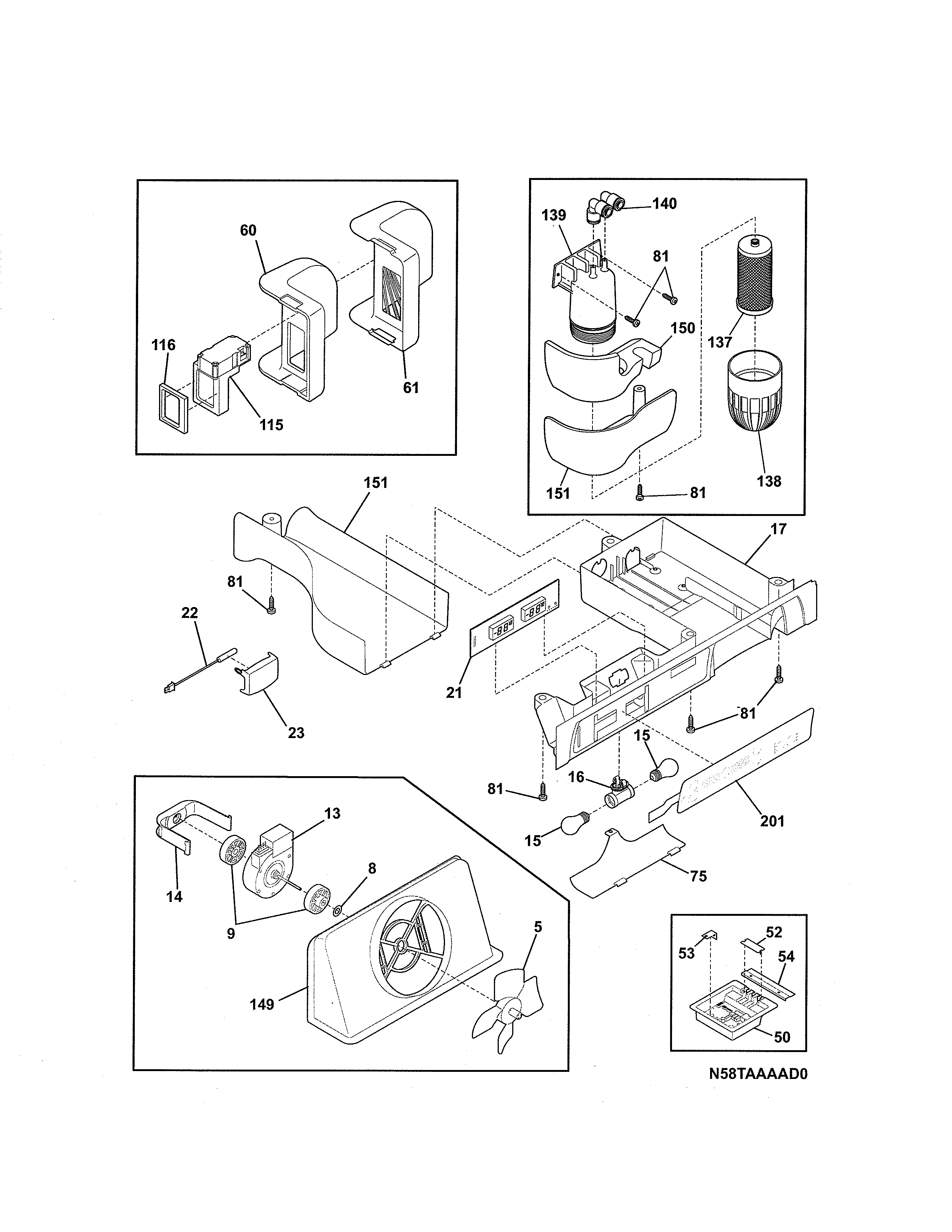 Kenmore 25344352403 controls diagram
