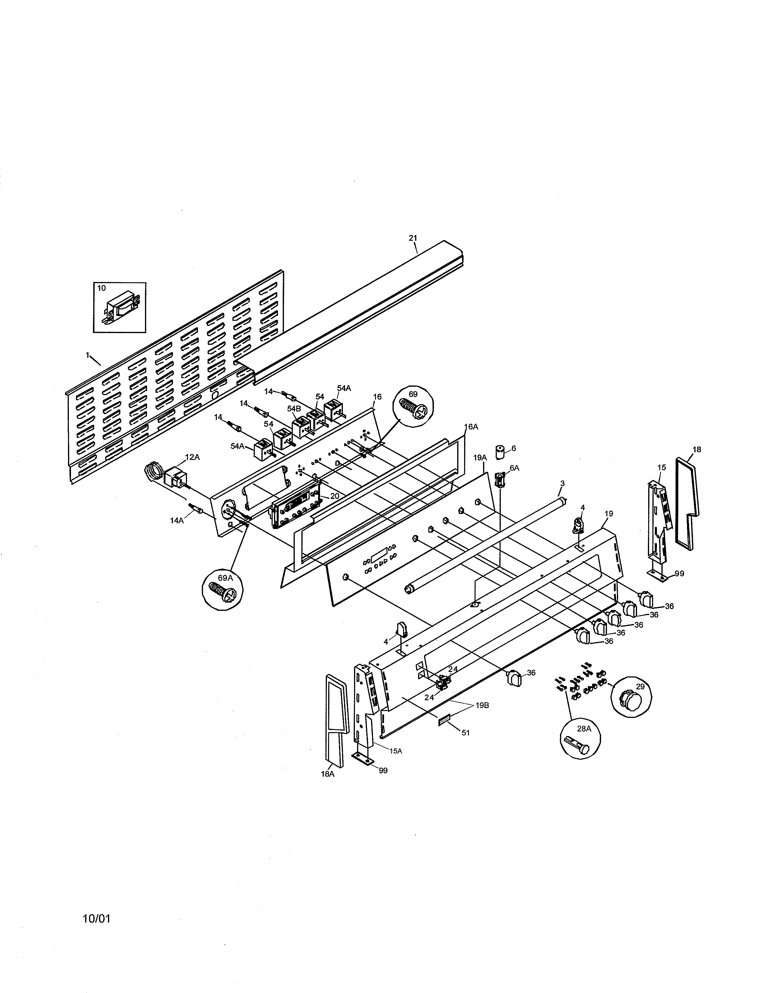 Kenmore Elite 79099503991 backguard diagram