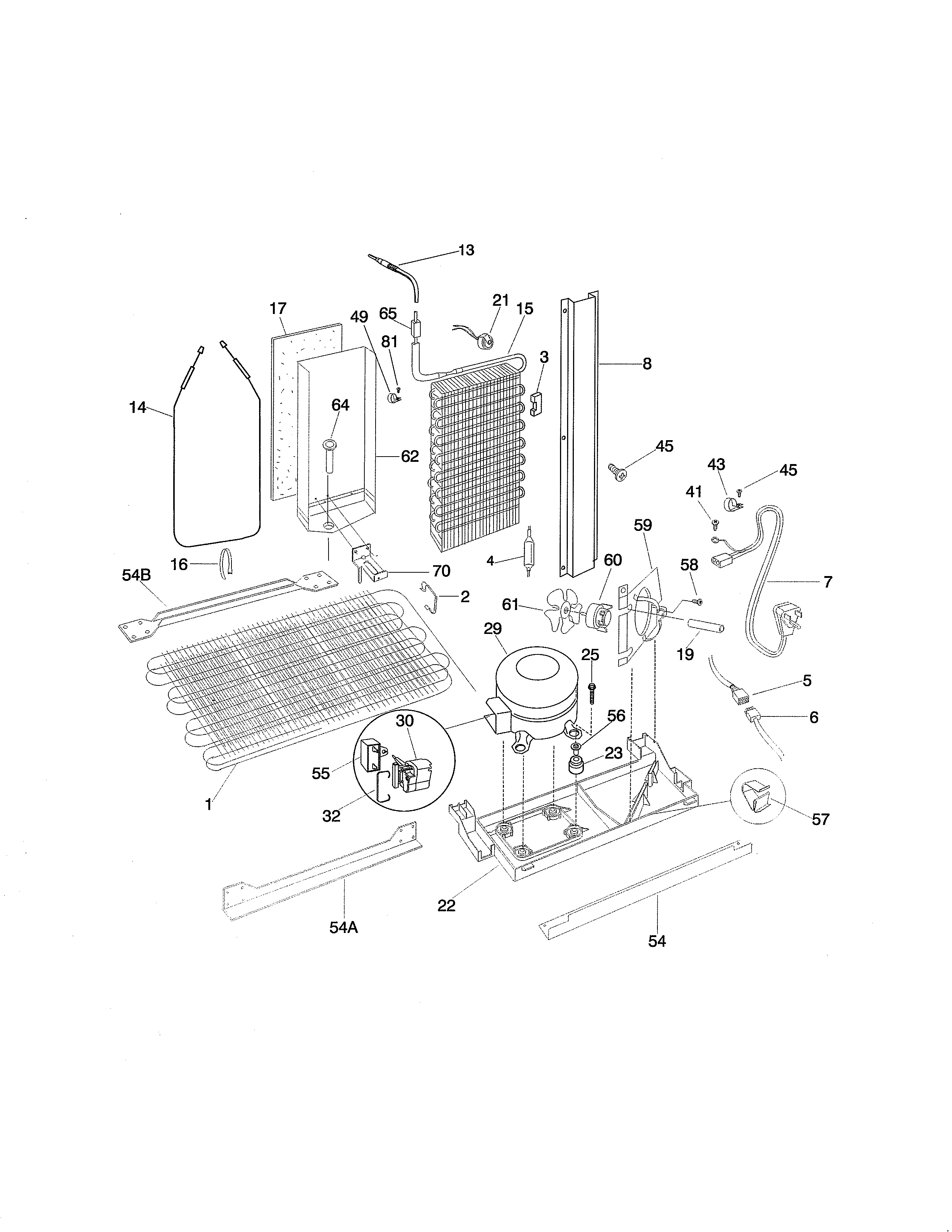 Tappan TRS20WRHD4 system diagram