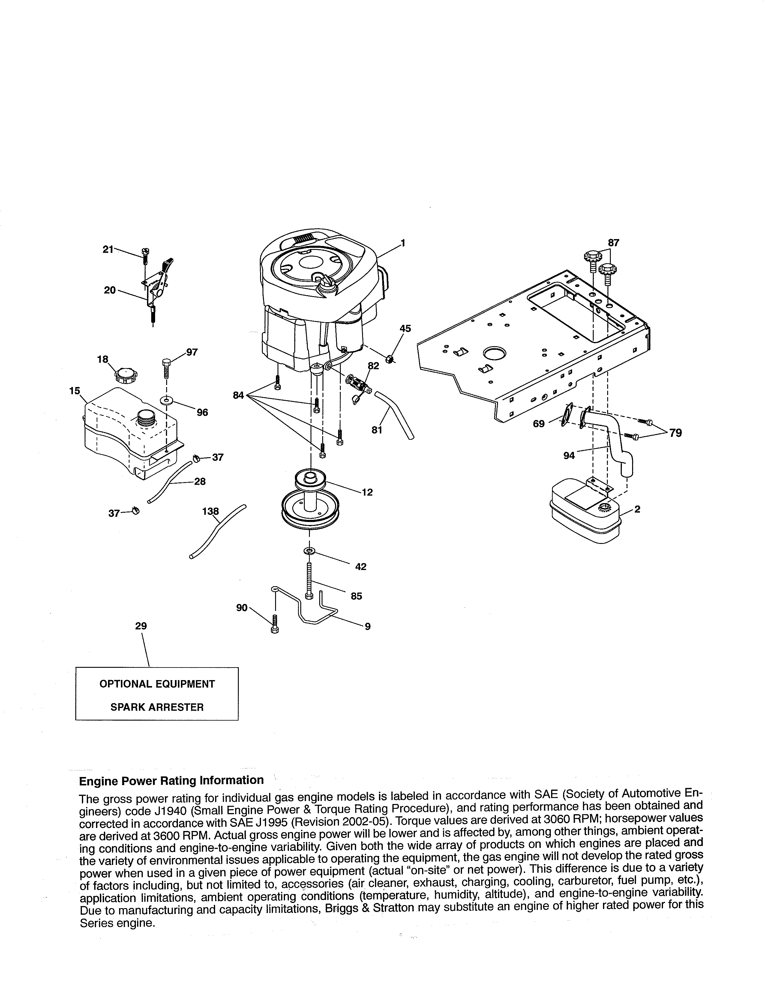 Husqvarna 917250180 engine diagram