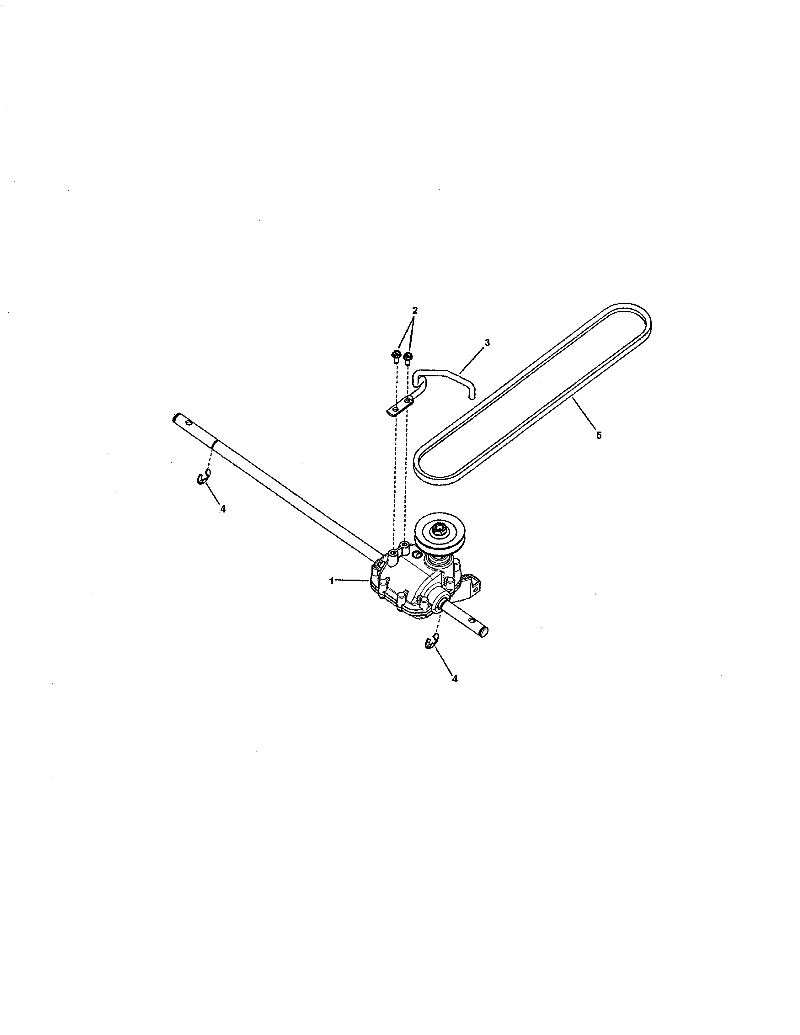 Snapper 130381460 transmission diagram