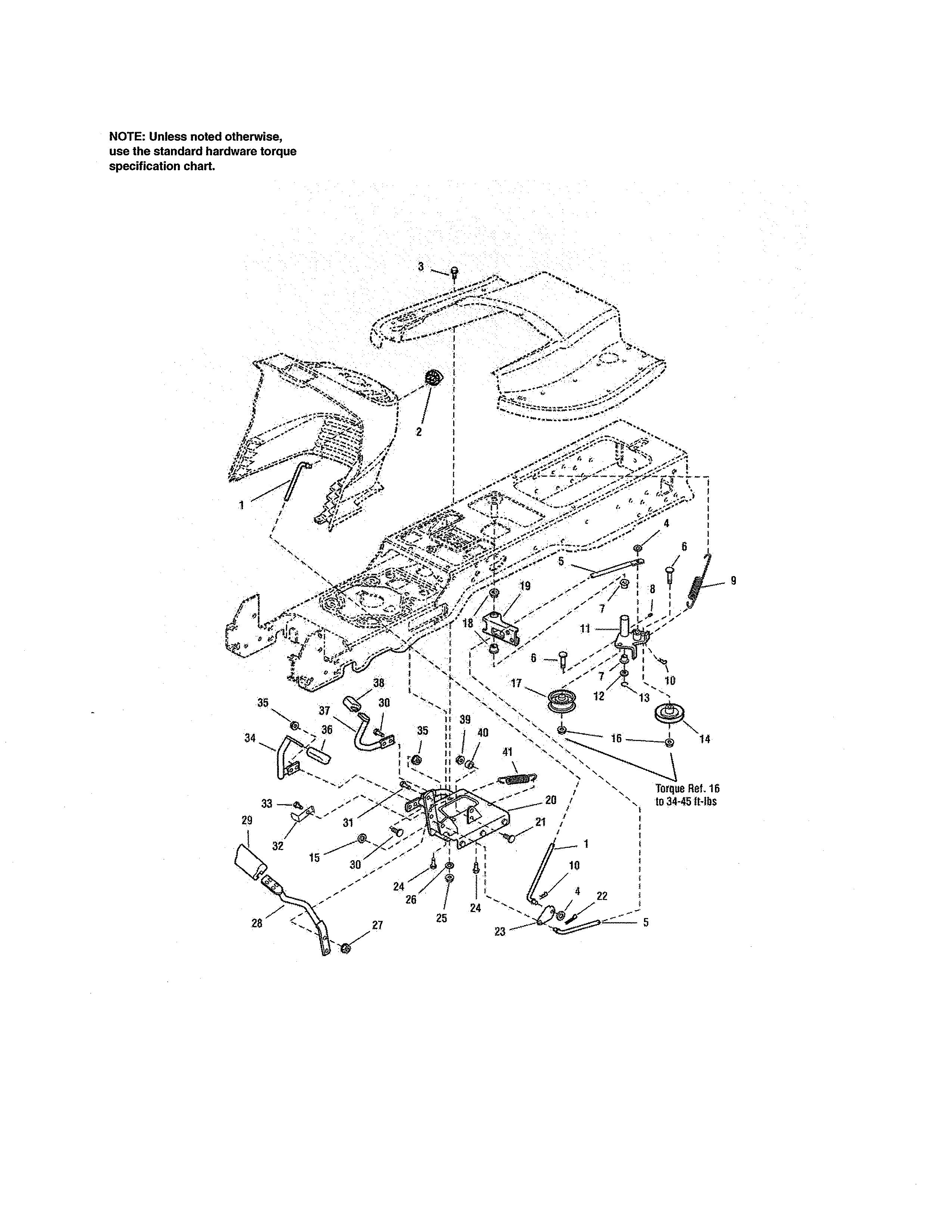 Craftsman 107250060 controls diagram
