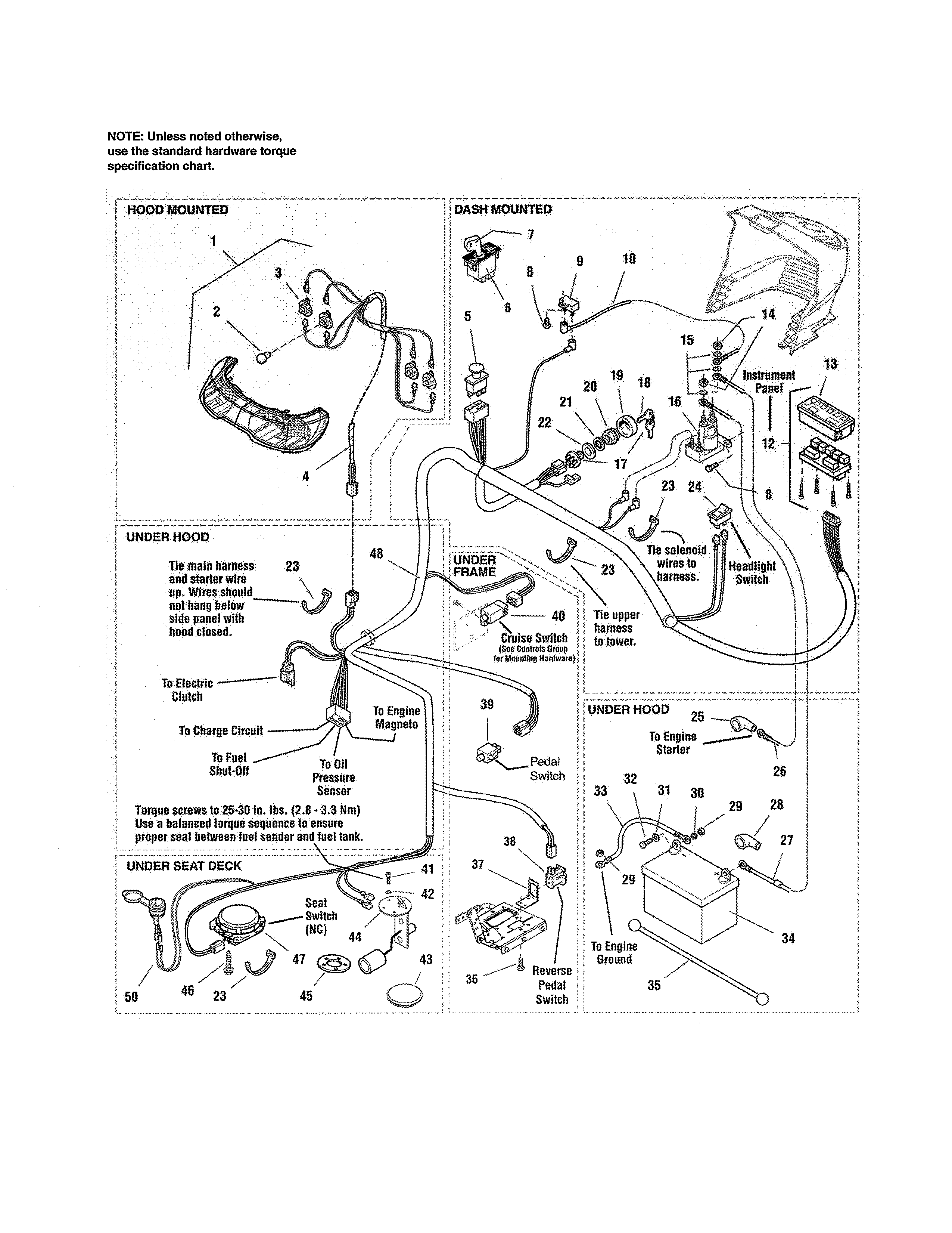 Craftsman 107250060 electrical diagram