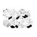 Husqvarna 917380961 engine/housing/handle diagram