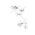 Craftsman 31699010 drive shaft/handle/shield diagram