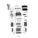 Char-Broil 463270910 gas grill diagram