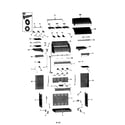 Char-Broil 466270909 gas grill diagram