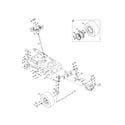 Craftsman 247289050 steering/wheel diagram