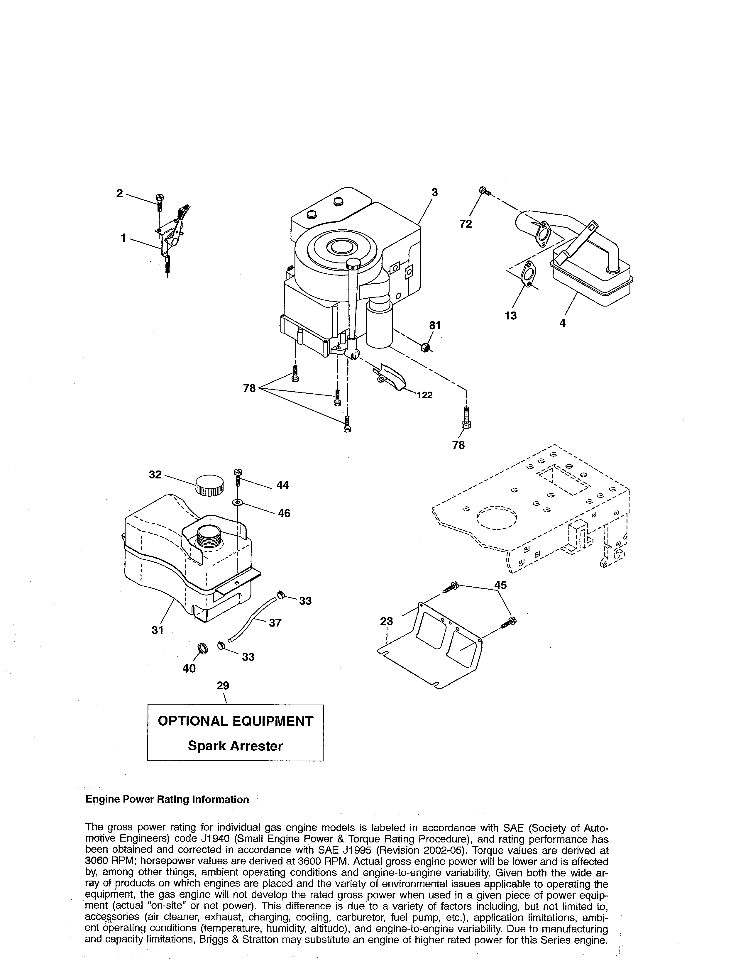 Craftsman 917280151 engine diagram