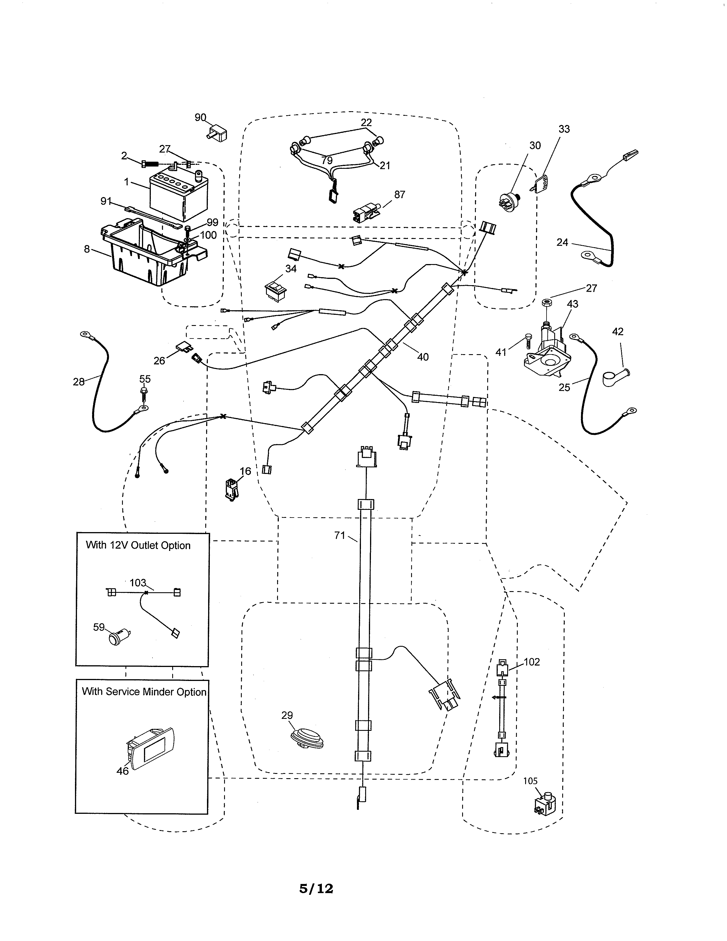 Craftsman 917288160 electrical diagram