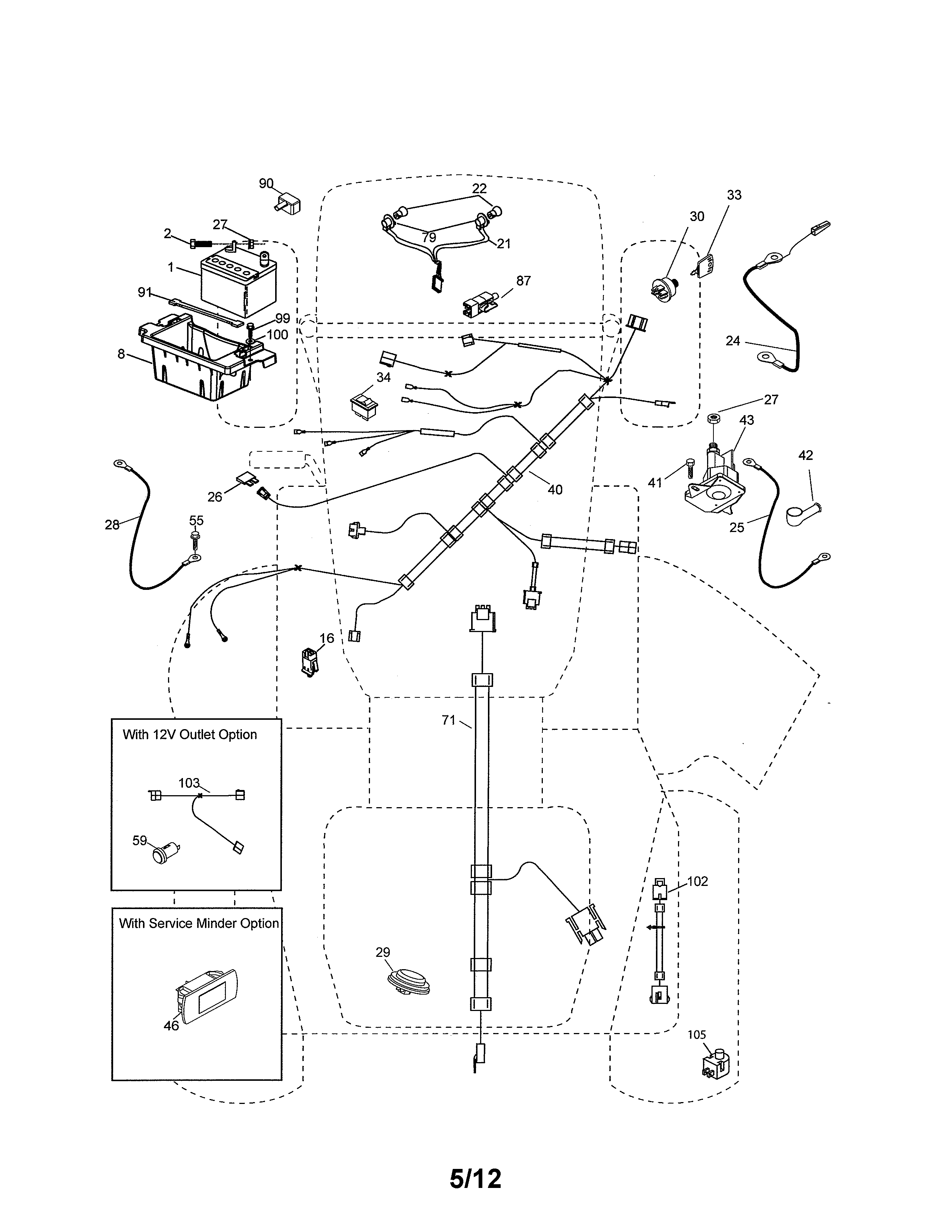 Craftsman 917288172 electrical diagram