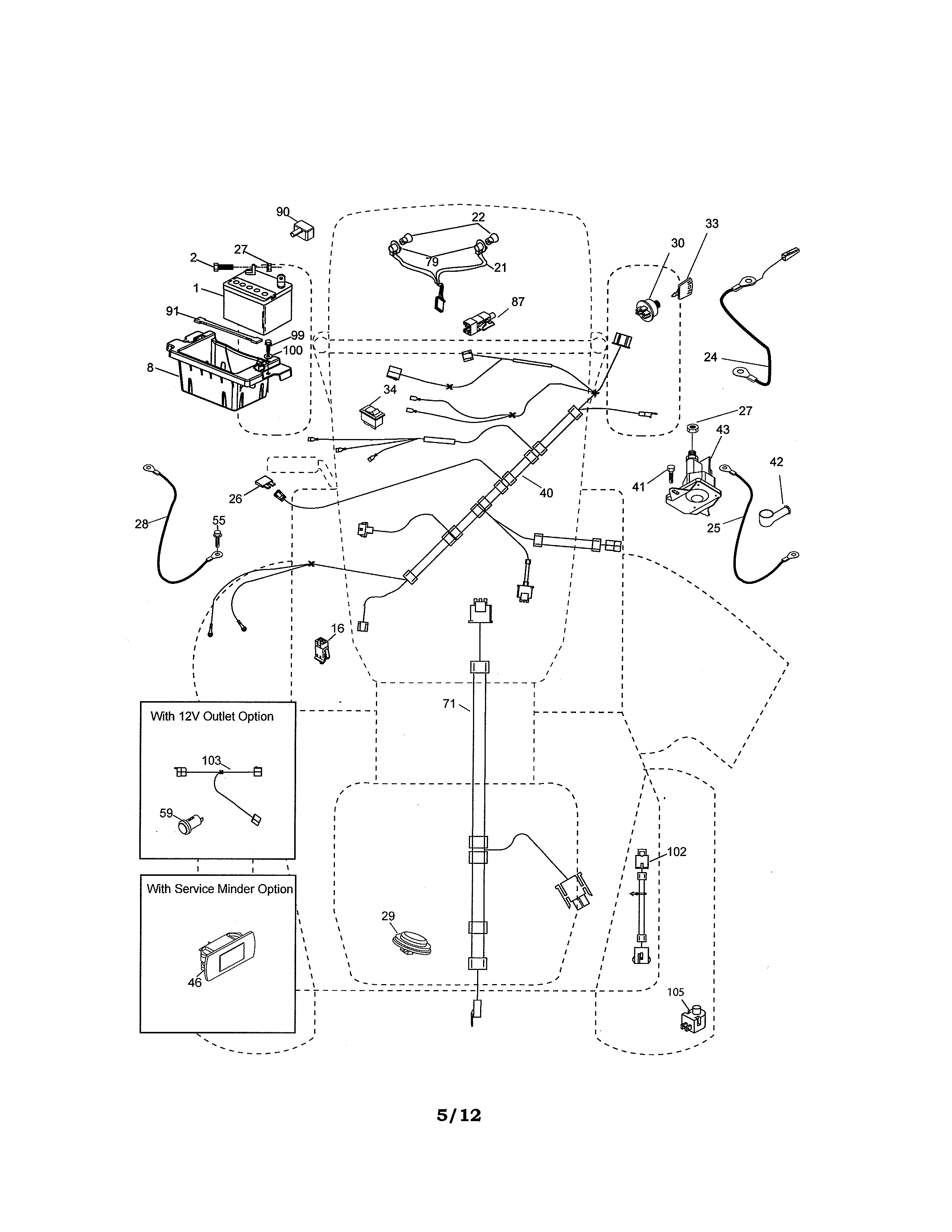 Craftsman 917288570 electrical diagram