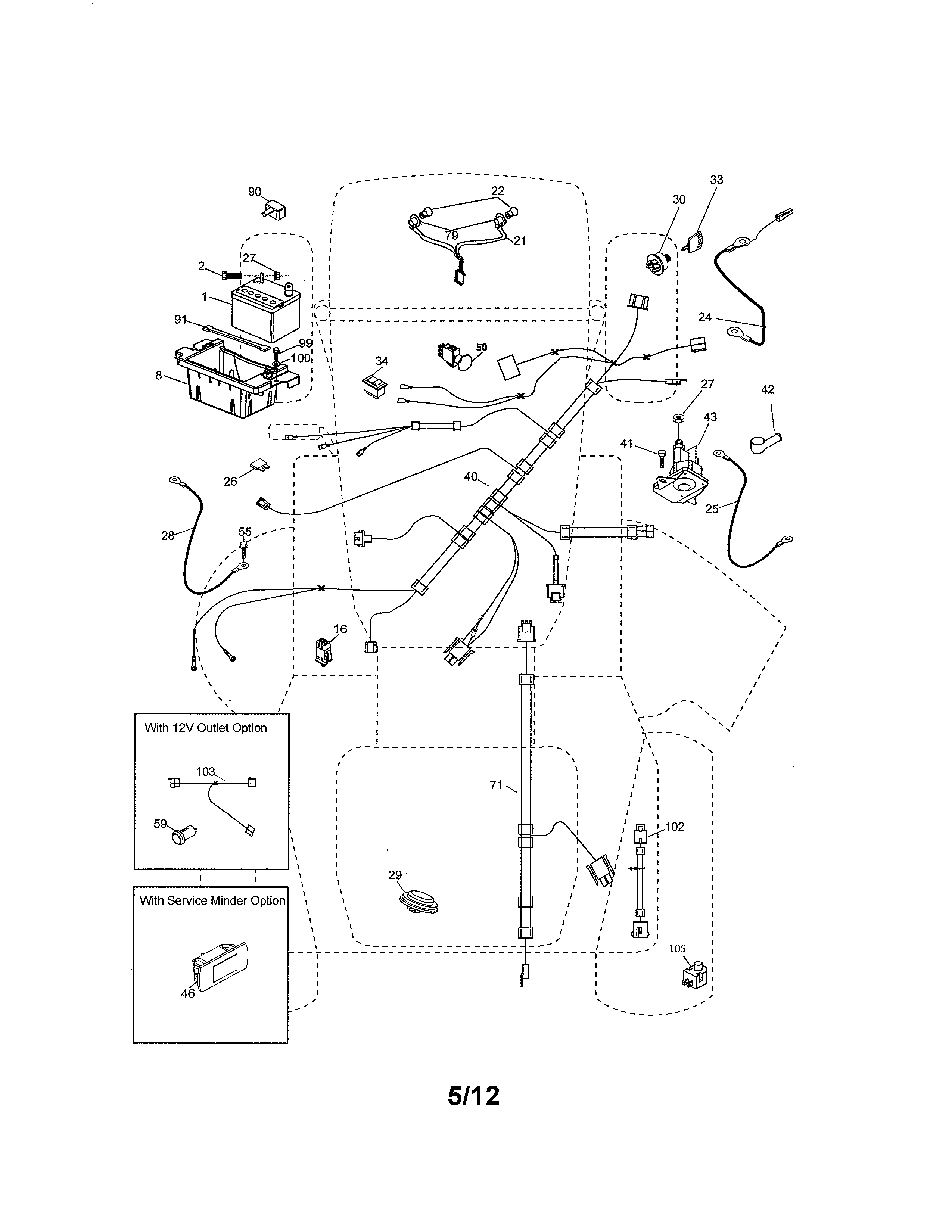 Craftsman 917288580 electrical diagram
