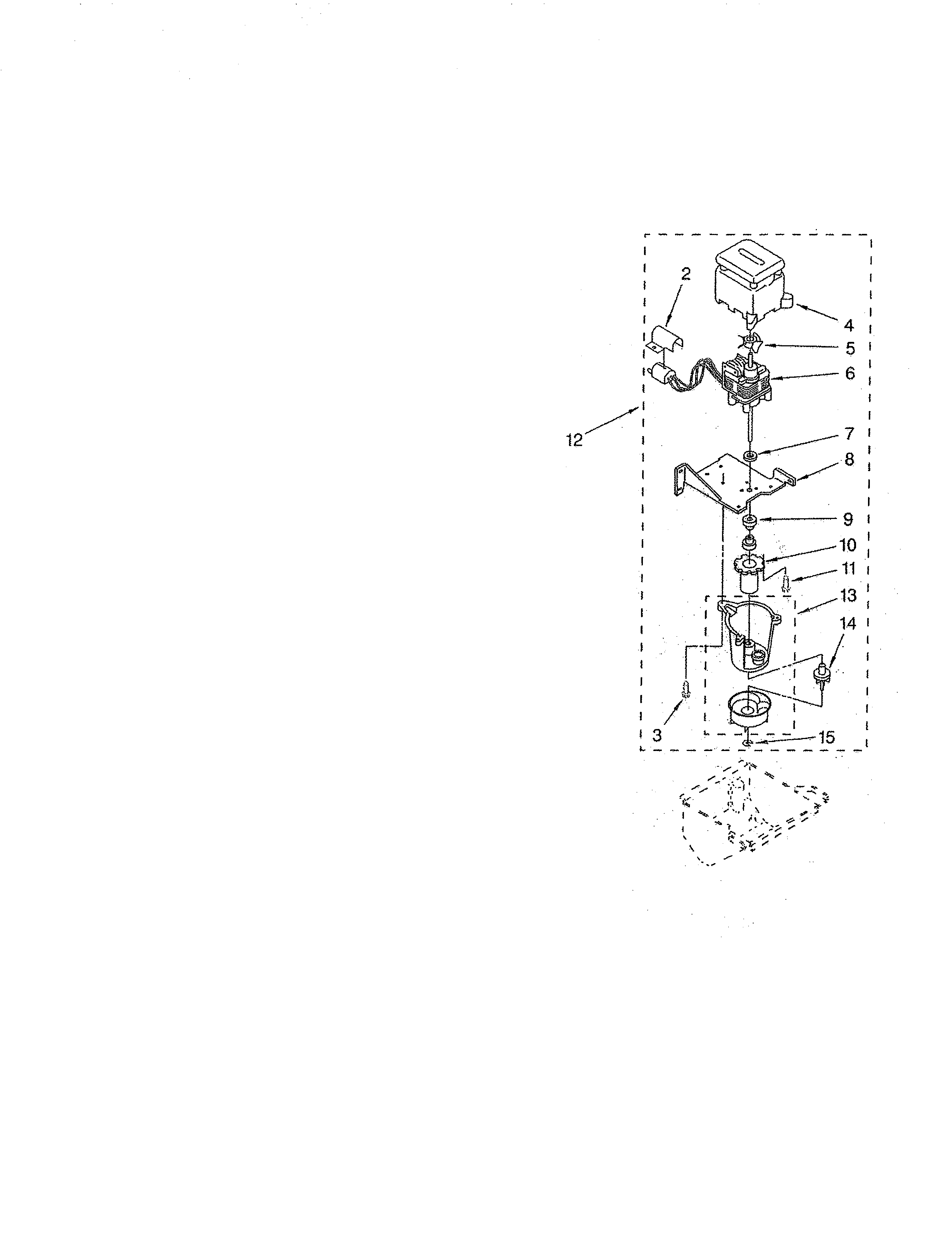 Whirlpool BR51IMBA0 pump diagram