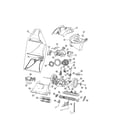 Hoover F8100-900 nozzle/hood/motor diagram