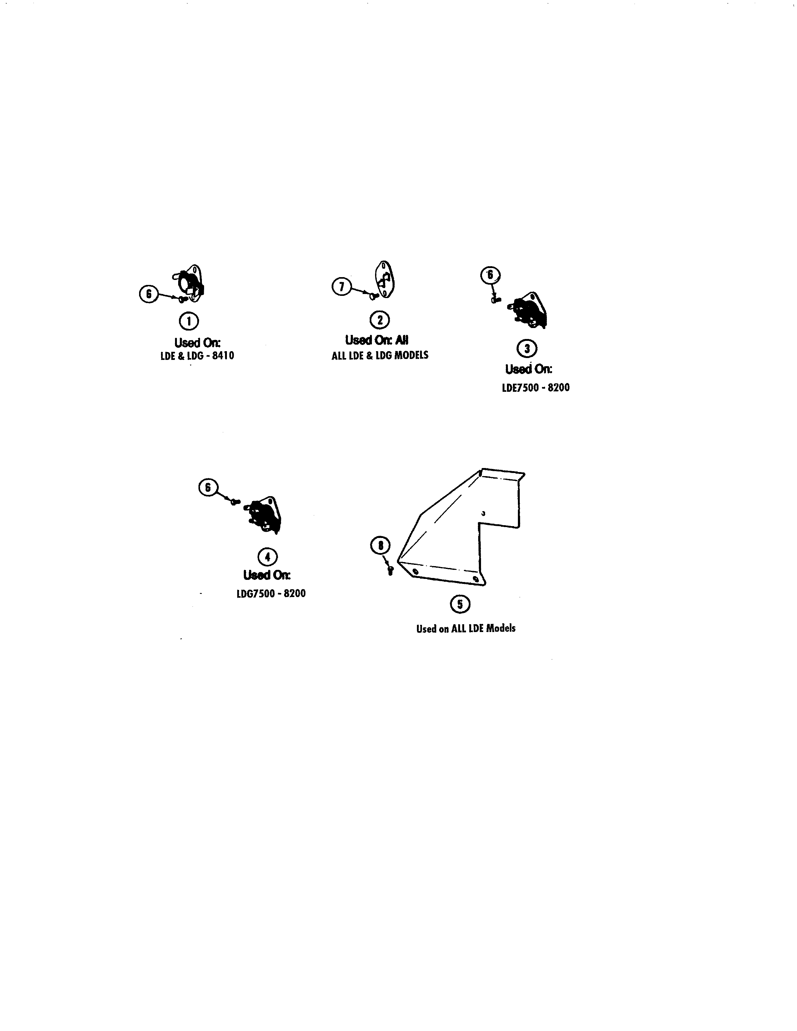 Maytag LDG8200ABW thermostats (models: ldg8200aaw) diagram