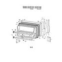 Kenmore 3639611513 freezer door diagram