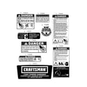 Craftsman 247776050 decals diagram