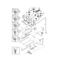 Kenmore Elite 79078303013 burner diagram
