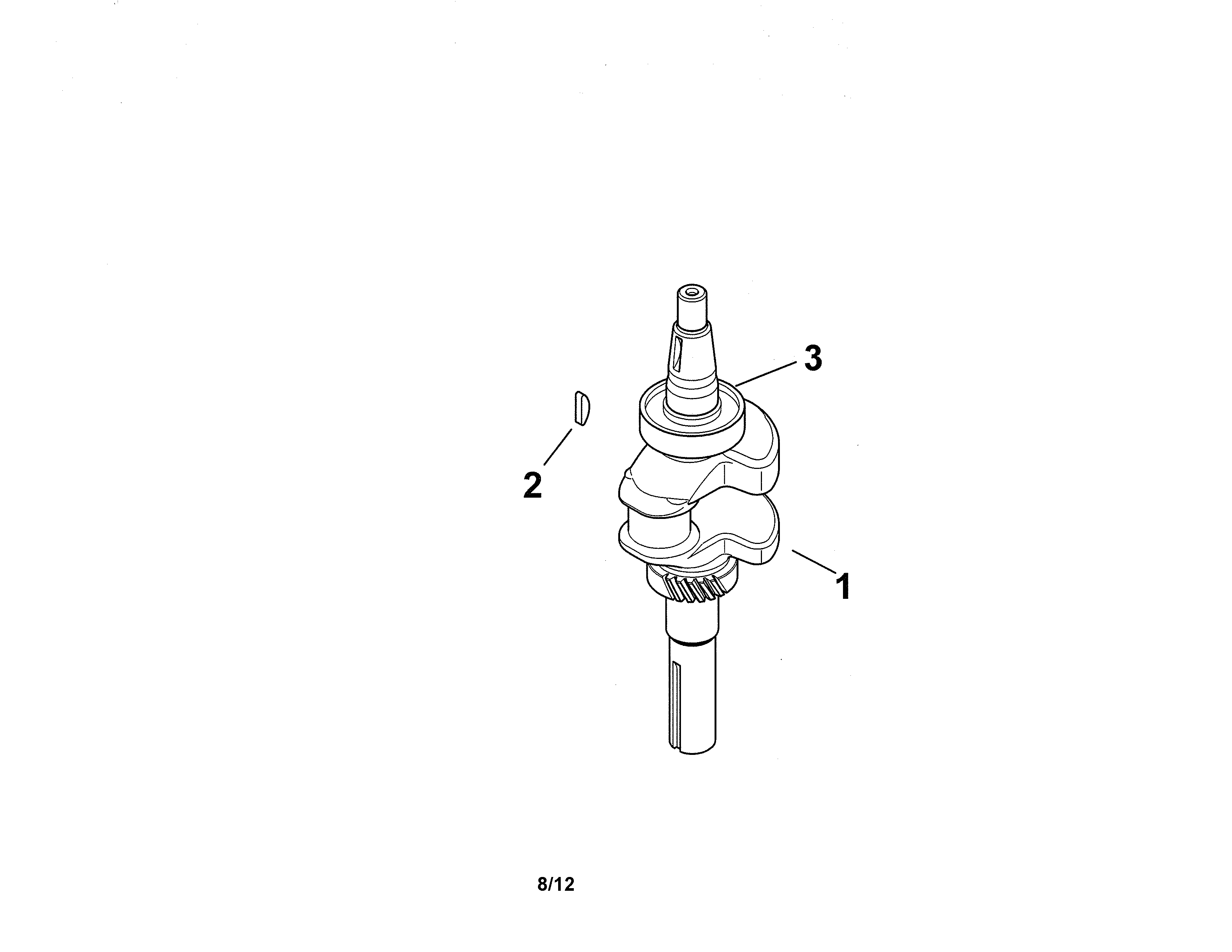 Husqvarna 917376971 crankshaft diagram