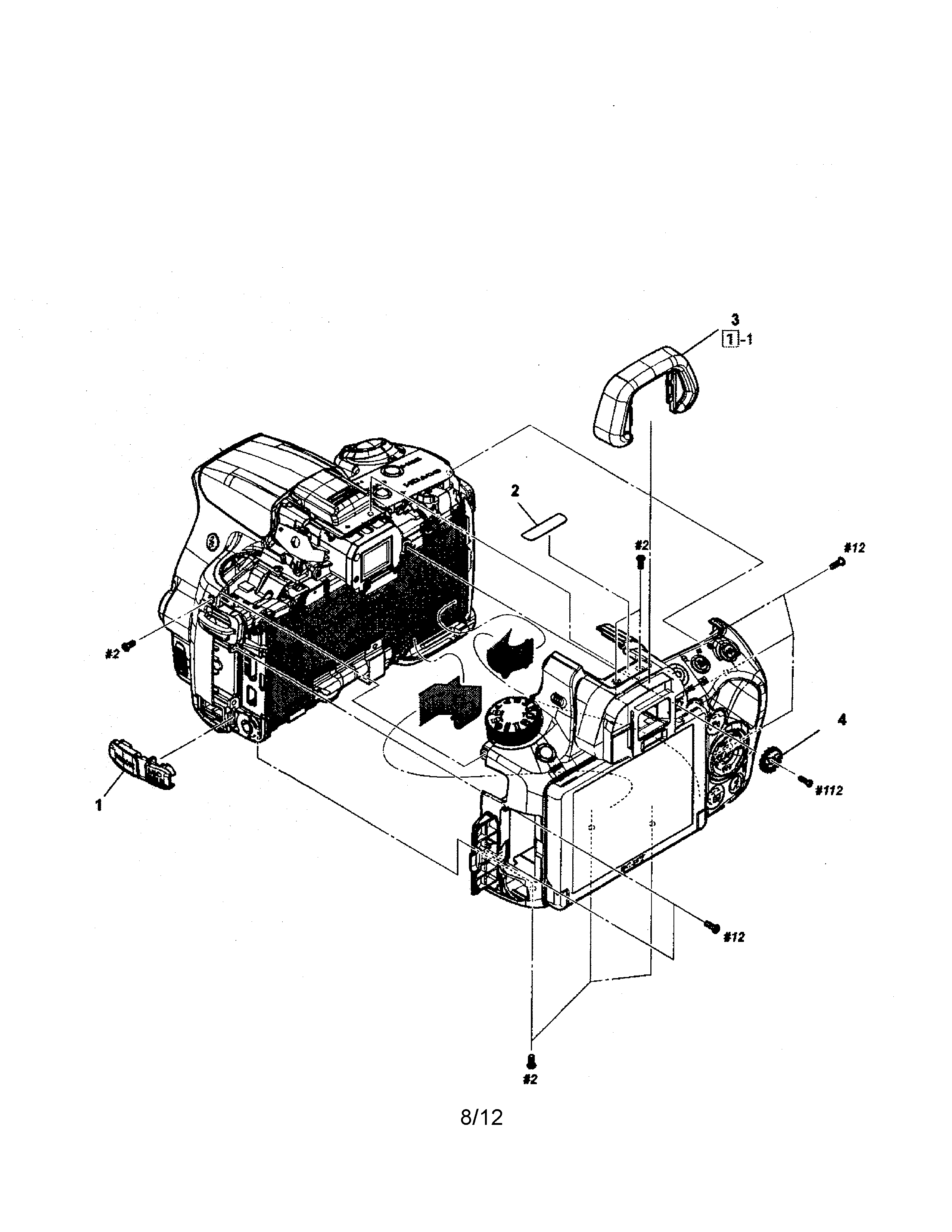 Sony SLT-A37M overall section diagram
