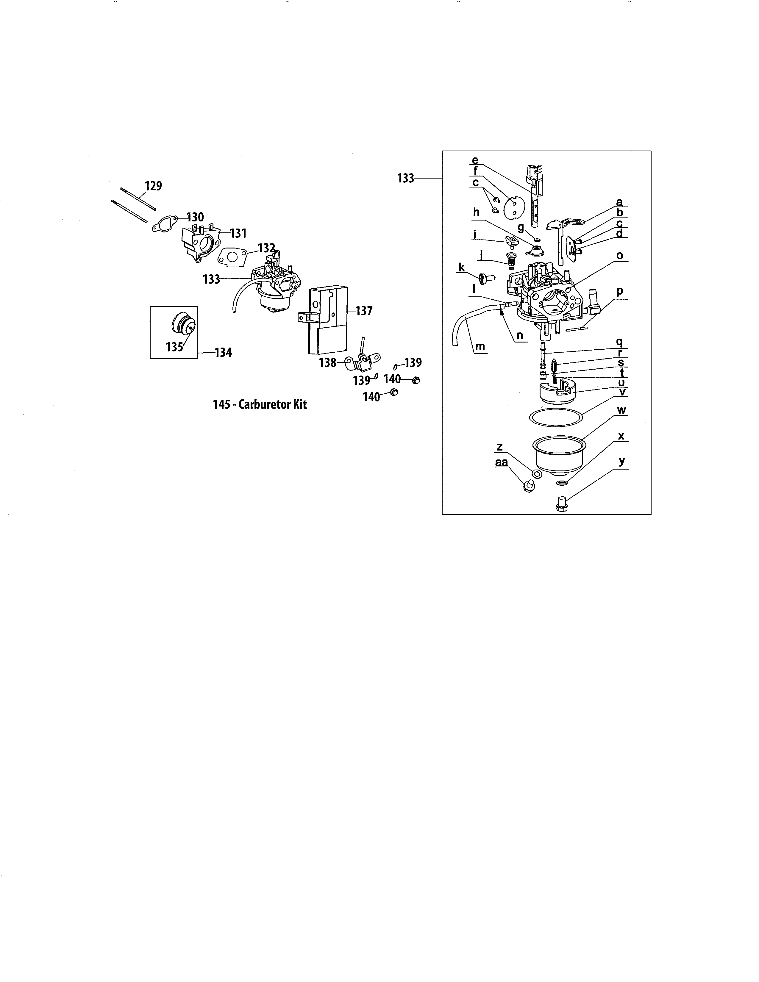 Craftsman 247883951 carburetor diagram